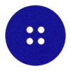 Leuke en modieuze donkerblauwe onderzetter van vilt in de vorm van een knoop bij mijnonderzetters.nl webshop