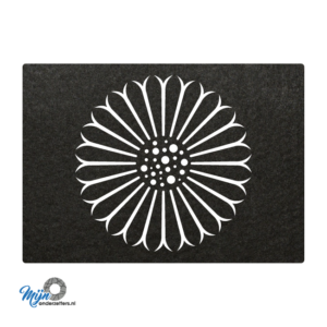 Bestel Vol zonnebloem placemat vilt