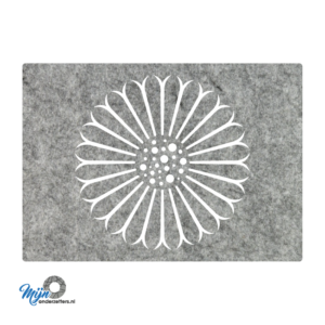 Bestel Vol zonnebloem placemat vilt