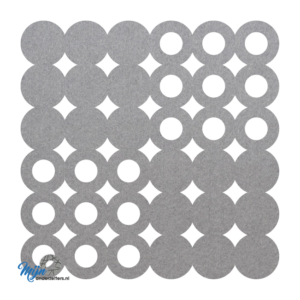Bestel Open-gesloten rondjes onderzetter vilt