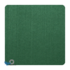 Handige standaard vierkante onderzetter van vilt in de kleur donkergroen bij mijnonderzetters.nl webshop