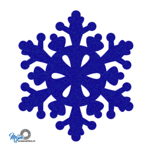 Bestel S2 sneeuwvlok onderzetter vilt