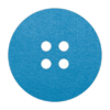 Leuke en modieuze lichtblauwe pan onderzetter van vilt in de vorm van een knoop bij mijnonderzetters.nl webshop