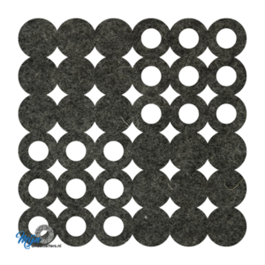 Bestel Open-gesloten rondjes onderzetter vilt