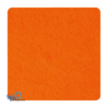 Handige standaard vierkante onderzetter van vilt in de kleur oranje bij mijnonderzetters.nl webshop