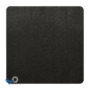 Handige standaard vierkante onderzetter van vilt in de kleur zwart bij mijnonderzetters.nl webshop