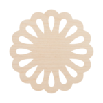Bestel Druppel cirkel hout onderzetter