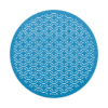 Prachtig vormgegeven sierkleed / tafelkleed van vilt, lichtblauwe Sierkleed Azure Vilt van mijnonderzetters.nl