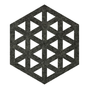 Bestel 6-Hoek hexagon vilten onderzetters