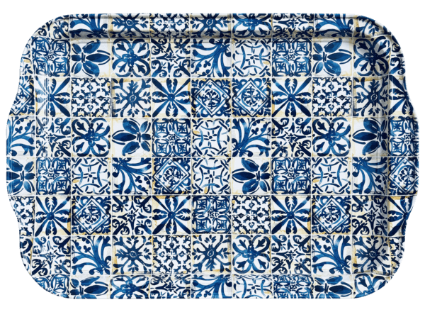 Oerhollandse Delfts blauw mandala dienblad