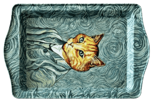 Bestel Art Deco dienblad - Van Gogh Cat